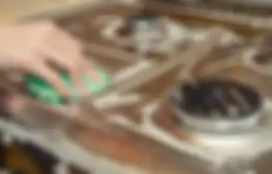 Jangan Keburu Disingkirkan, Bersihkan Saja Kompor Berkerak dengan Bahan Dapur Ini, Begini Caranya
