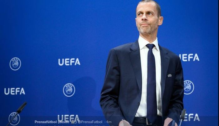 Presiden UEFA, Aleksander Ceferin.