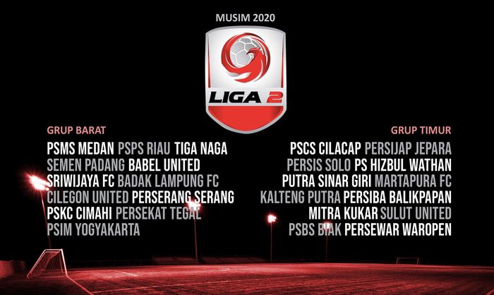 Ilustrasi berita Liga 2 2020.