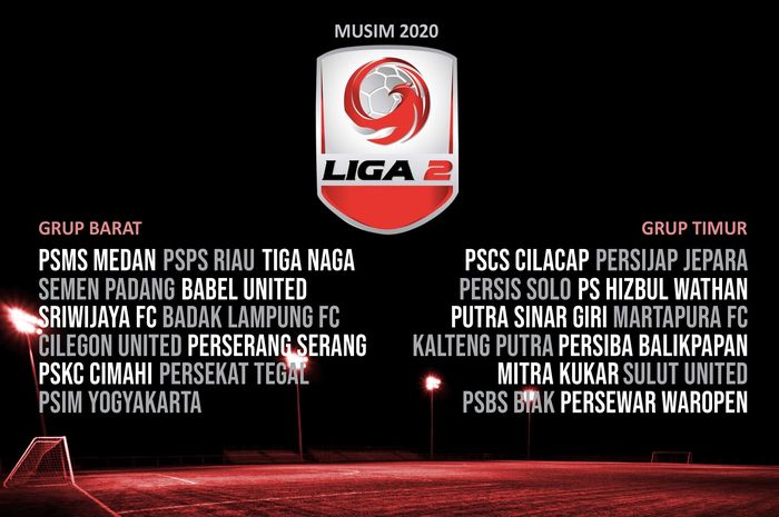 Ilustrasi berita Liga 2 2020.