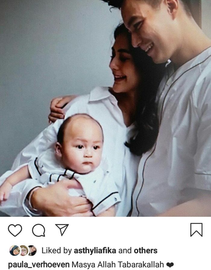 Keluarga <a href='https://pontianak.tribunnews.com/tag/baim-wong' title='Baim Wong'>Baim Wong</a> dan <a href='https://pontianak.tribunnews.com/tag/paula-verhoeven' title='Paula Verhoeven'>Paula Verhoeven</a>