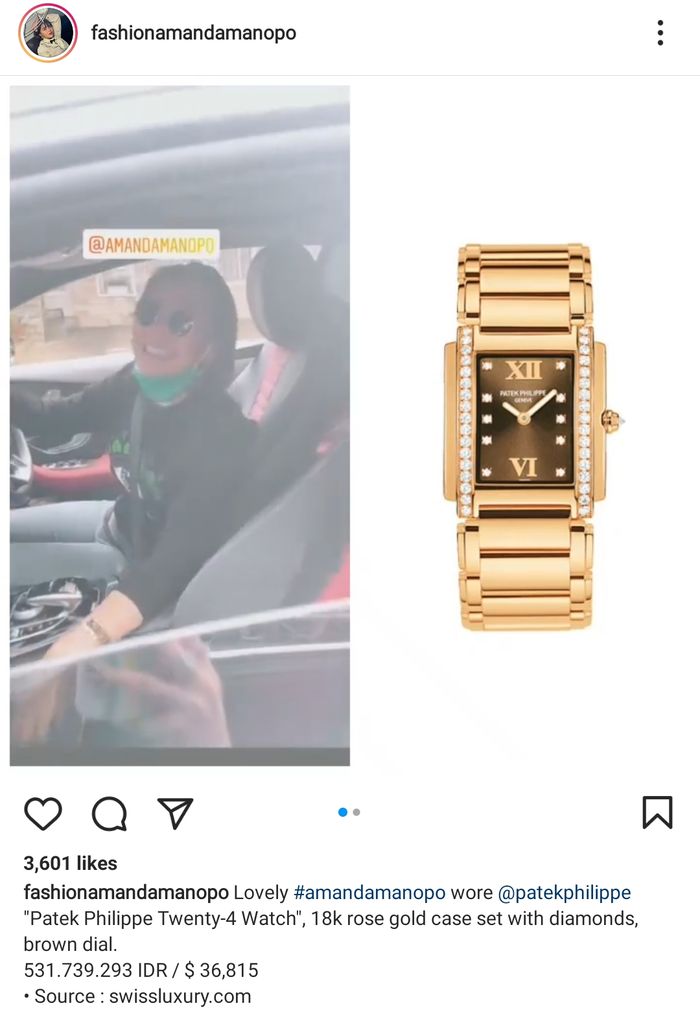 Harga Jam Tangan Mewah Amanda Manopo Ikatan Cinta Keterlaluan, Netizen Beri Julukan: Sultan Original!