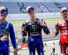 Hasil MotoGP Portugal 2021 - Quartararo Juara, Rossi Jatuh, Marquez Menangis