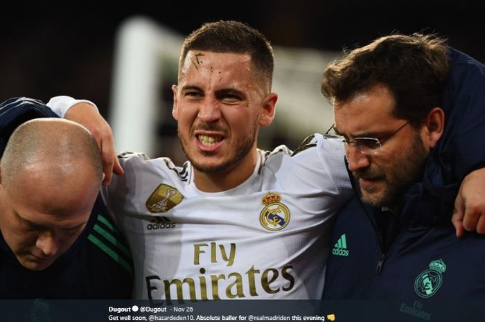 Eden Hazard masuk daftar terkutuk di Real Madrid setelah lebih banyak mengalami cedera daripada bermain di lapangan.