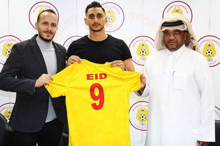 Mantan pemain Persebaya Surabaya, Mahmoud Eid bergabung dengan tim asal Qatar Al Mesaimeer SC