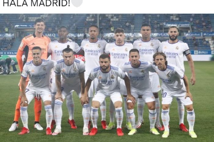 Real Madrid kesulitan menembus pertahanan solid Alaves membuat babak pertama Liga Spanyol berakhir tanpa gol.