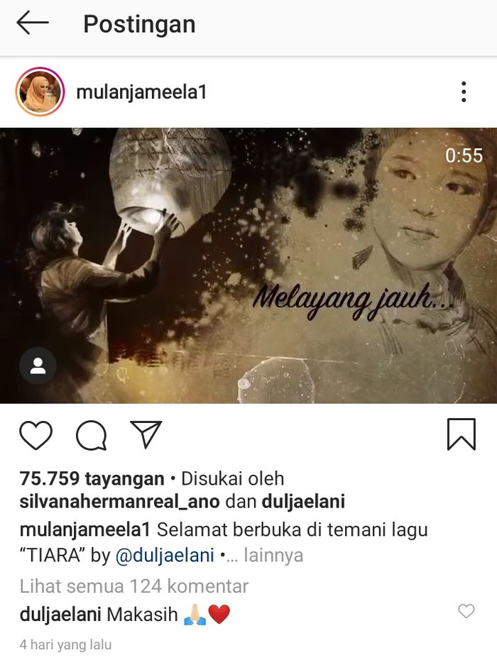 Jawaban Dul Jaelani atas pujian Mulan Jameela
