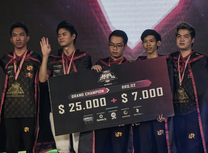 RRQ O2 won first place in MPL ID Season 2