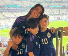 Sampai Hilang Kendali! Ini Respon Si Cantik Antonela Roccuzzo Lihat Messi Bawa Argentina ke Final Piala Dunia 2022!