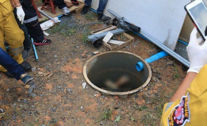Mayat ditemukan di septic tank
