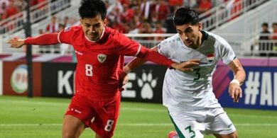 Indonesia Vs Irak Sama Kuat 1-1, Pertandingan Berlanjut Babak Tambahan