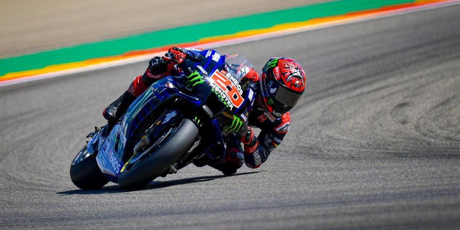 MotoGP Aragon 2021 - Mulai Balapan dari Tempat ke-3, Fabio Quartararo Dihantui Rasa Tak Yakin