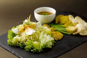 Gado-gado, makanan favorit yang dianggap bisa menurunkan tekanan darah.