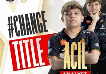 Tagar #AcilOut Bergeming, Acil Tukar Posisi Jadi Analyst RRQ Hoshi