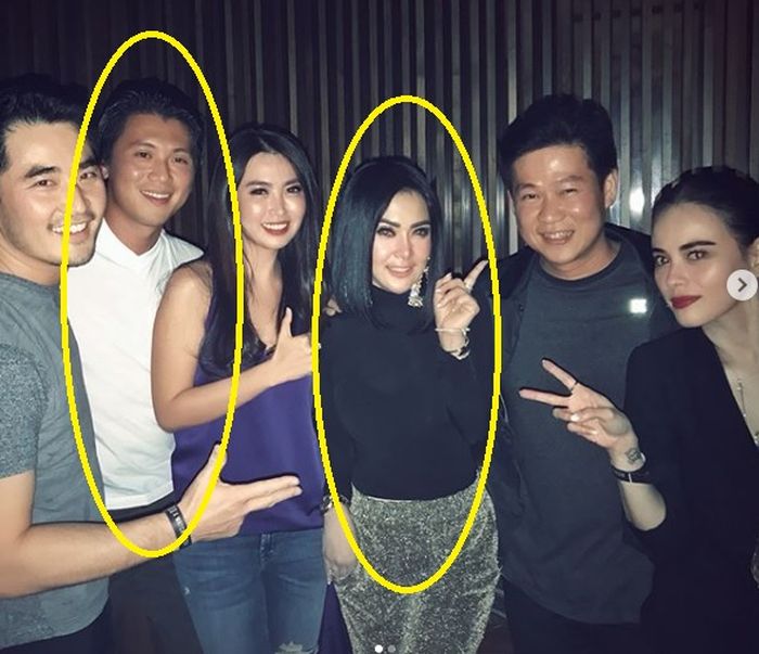 Bukti kedekatan Reino dan Syahrini