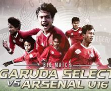 Live Streaming Garuda Select Vs Arsenal U-16, Laga Sulit Bagus Kahfi Cs Pasca Kalah Telak