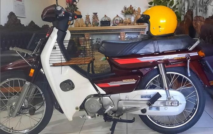 Menolak Murah Dijual Astrea Grand 1992 Warna Merah Barang Langka Harganya Setara Honda Beat Baru Motorplus