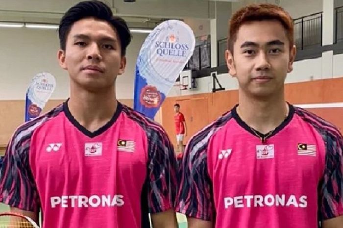 Ganda putra Malaysia Nur Izzuddin Rumsani dan Goh Sze Fei mendapat perhatian serius dari Rexy Mainaky.