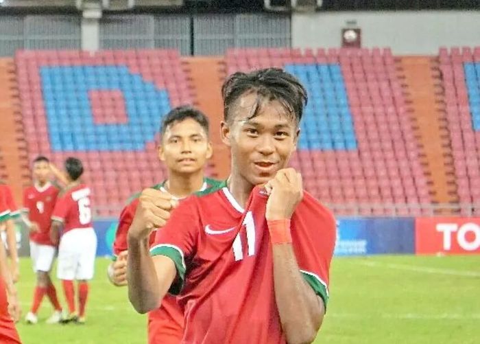 Bintang Lapangan Timnas U-16 Mochamad Supriadi