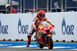 MotoGP Thailand 2022 - Marc Marquez Umumkan Kabar Baik Meski Torehkan Hasil Minor di Sesi Kualifikasi