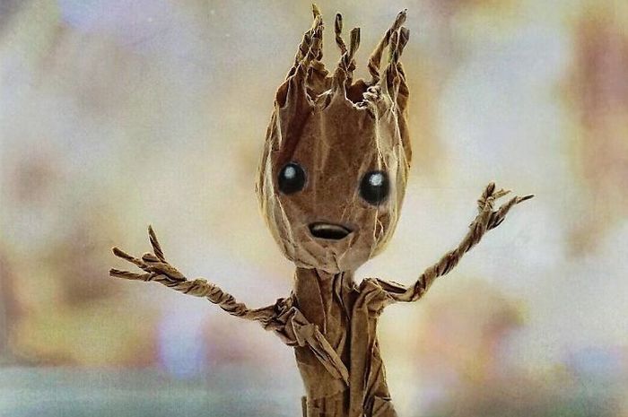 15 Karakter Film yang Lucu ini Dibuat dari Kertas Origami, lo! Bobo
