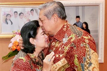Ani Yudhoyono dan SBY selama 43 tahun menjalani kehidupan bersama.