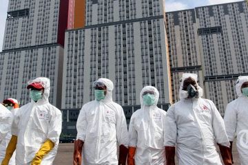RS Darurat Covid-19, Wisma Atlet Kemayoran, Jakarta.
