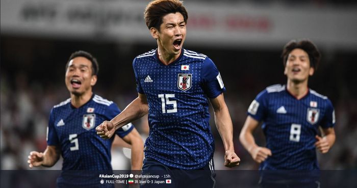 Timnas Jepang lolos ke final Piala Asia 2019 setelah mengalahkan Iran 3-0 di semifinal.
