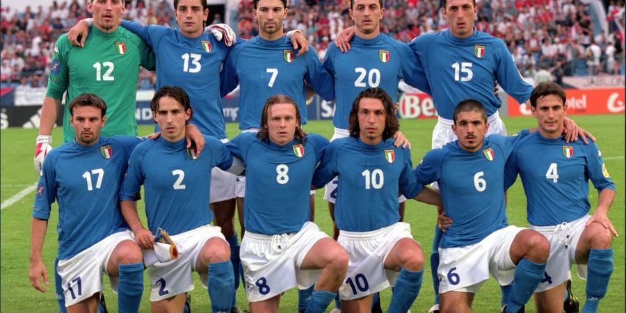 DUEL KLASIK - 4 Juni 2000, Andrea Pirlo 21 Tahun Pimpin Italia Jadi Juara Eropa