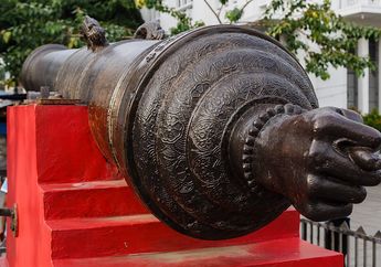Misteri Meriam 'Cabul' Si Jagur yang Dipakai Belanda di Batavia