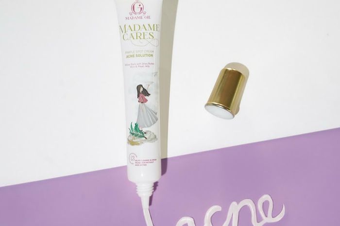 Review Madame Cares Pimple Spot Cream Acne Solution Buat Atasi Masalah
