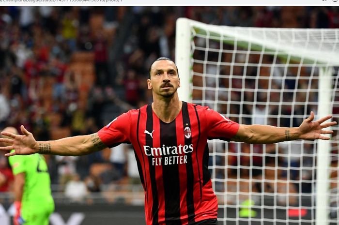 Zlatan Ibrahimovic melakukan comeback manis dengan mencetak gol ke gawang Lazio pada laga pekan ketiga Liga Italia  2021-2022.