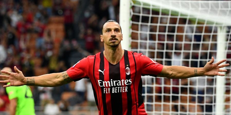 AC Milan vs Spezia - Kans Zlatan Ibrahimovic Lampaui Rekor Cristiano Ronaldo