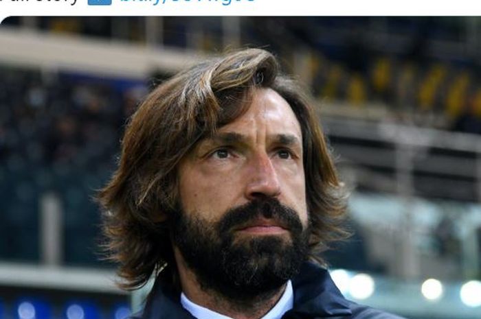 Pelatih Juventus, Andrea Pirlo.