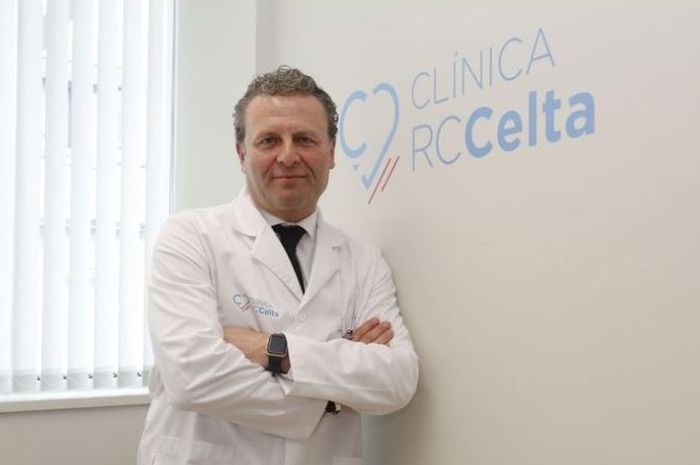Dokter Cota, ahli medis klub LaLiga, RC Celta Vigo.