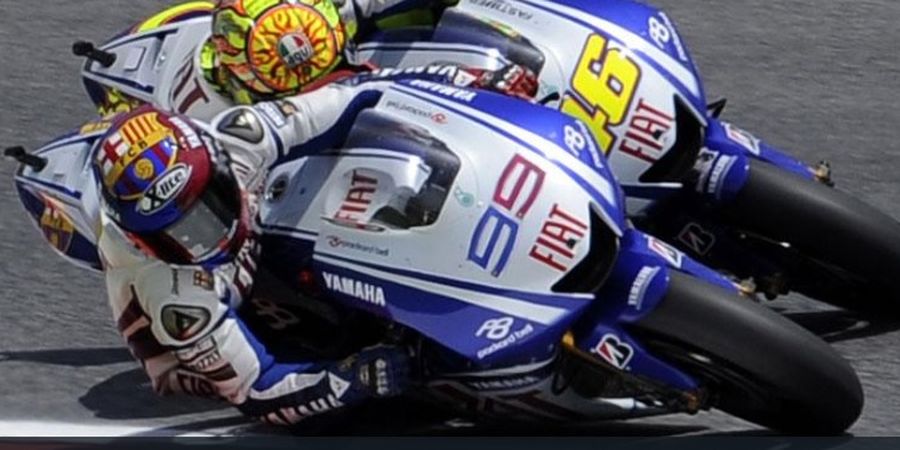 Valentino Rossi Selalu Tebar Psywar ke Jorge Lorenzo Selama di Yamaha