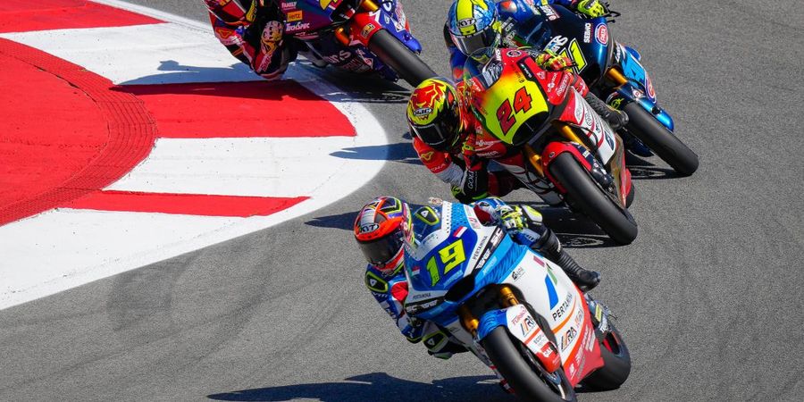 Hasil Kualifikasi Moto2 Italia 2023 - Aron Canet Jadi Pembalap Tercepat, Pembalap Pertamina Mandalika SAG Team Ada di Posisi Ini