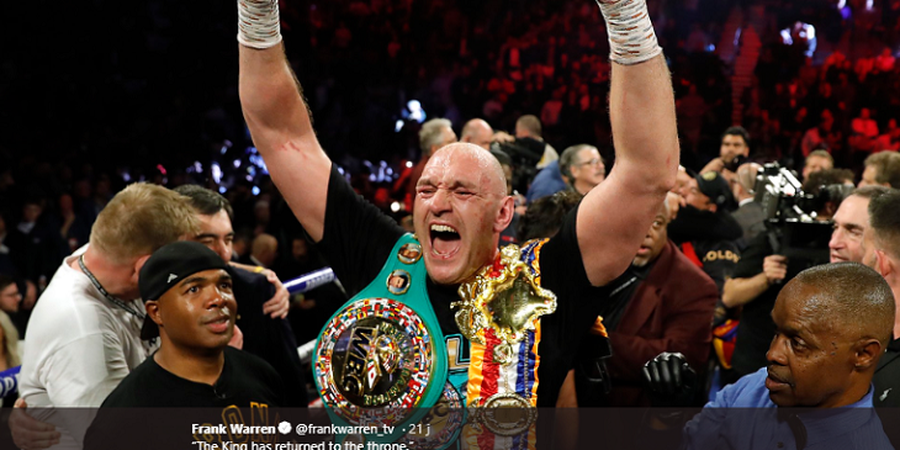 Protes Keras Datang, Tyson Fury Didesak Segera Lucuti Gelarnya