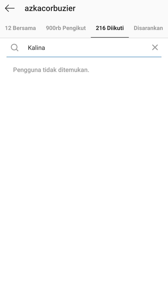 Azka Corbuzier unfollow akun Instagram <a href='https://kupang.tribunnews.com/tag/kalina-ocktaranny' title='Kalina Ocktaranny'>Kalina Ocktaranny</a>.