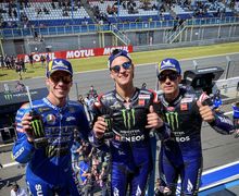 Hasil MotoGP Belanda 2021 - Kemenangan Vinales Dirusak Rekan Sendiri, Rossi Tumbang Terlalu Cepat!