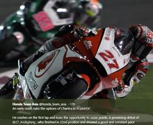 Moto3 Valencia 2021 - Andi Gilang Patah Tangan Usai Kecelakaan di FP3