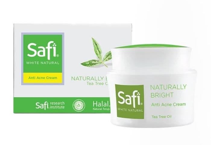 Safi Naturally Bright Anti Acne Cream.