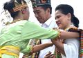 Jokowi dan Iriana Pakai Selendang Khas NTT, Ternyata Ini Ciri Khasnya