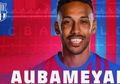 Resmi Gabung Barcelona, Aubameyang: Saya Disini untuk Membantu!