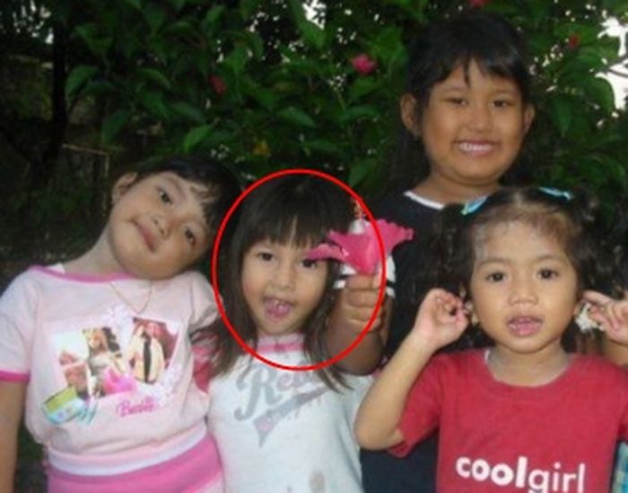 Potret Chavia, putri kandung Adi Firansyah saat berusia 3 tahun.