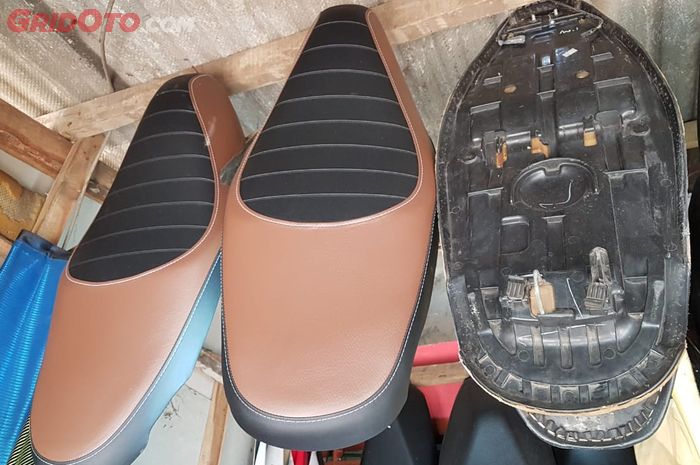 Mau Custom Jok Motor Pakai Bahan Latex Berikut Rincian 