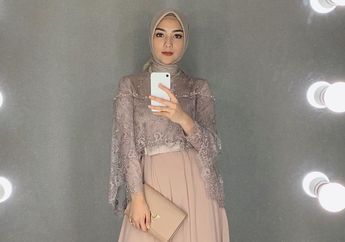 Dekat Sama Rezky Aditya, Citra Kirana Tampil Anggun Pakai 3 Dress Hijab Buat Kondangan Ini!
