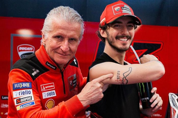 Paolo Ciabatti dan Francesco Bagnaia