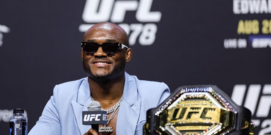 UFC 278 - Akui Alami Cedera yang Bisa Bikin Pensiun sebelum Duel Pertama, Kamaru Usman Ancam Leon Edwards