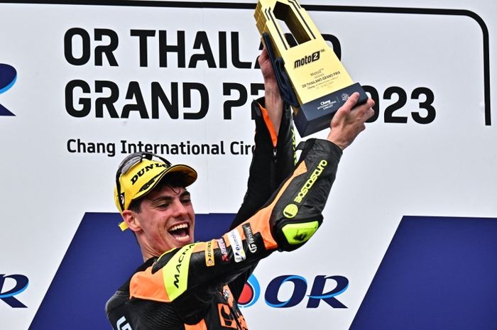 Pembalap Speed Up, Fermin Aldeguer yang digadang sebagai calon pengganti Marc Marquez